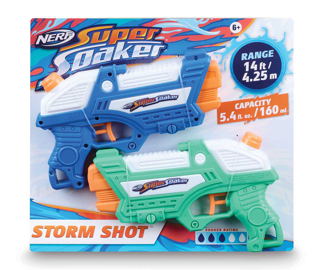 nerf super soaker water guns