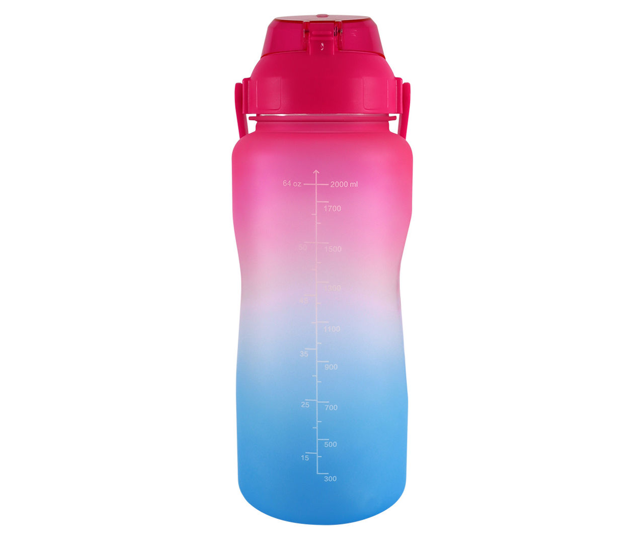 Goodful Kitchen Ombre Pink/Blue Goodful Double Wall Vacuum Sealed, Insulated  Water Bottle with Two Interchangeable Lids, 40 Oz, Ombre Pink/Blue