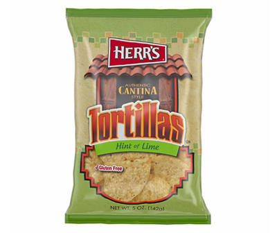 Hint of Lime Tortilla Chips, 5 Oz.