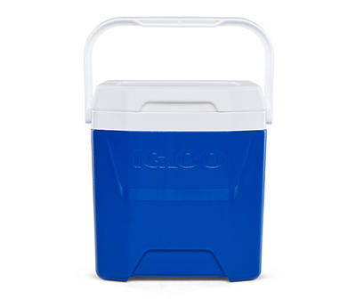 Blue & White 12-Quart Cooler
