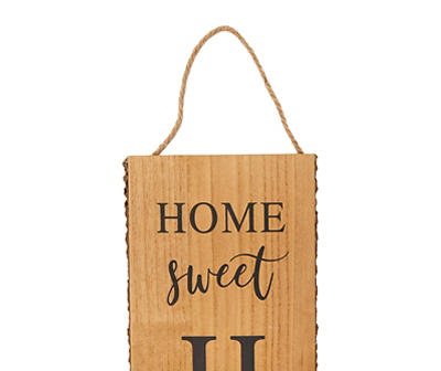 "Home Sweet Home" Daisy Vertical Hanging Wall Decor