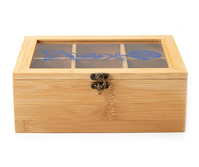 Seashell Bamboo Tea Box