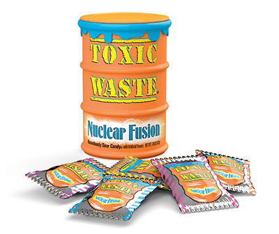 Toxic Waste Nuclear Fusion Sour Candy Barrel, 1.48 Oz.