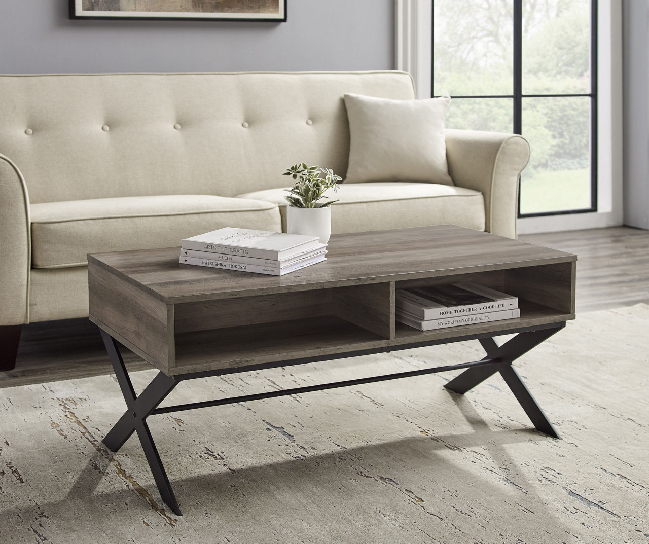 Big lots white on sale coffee table