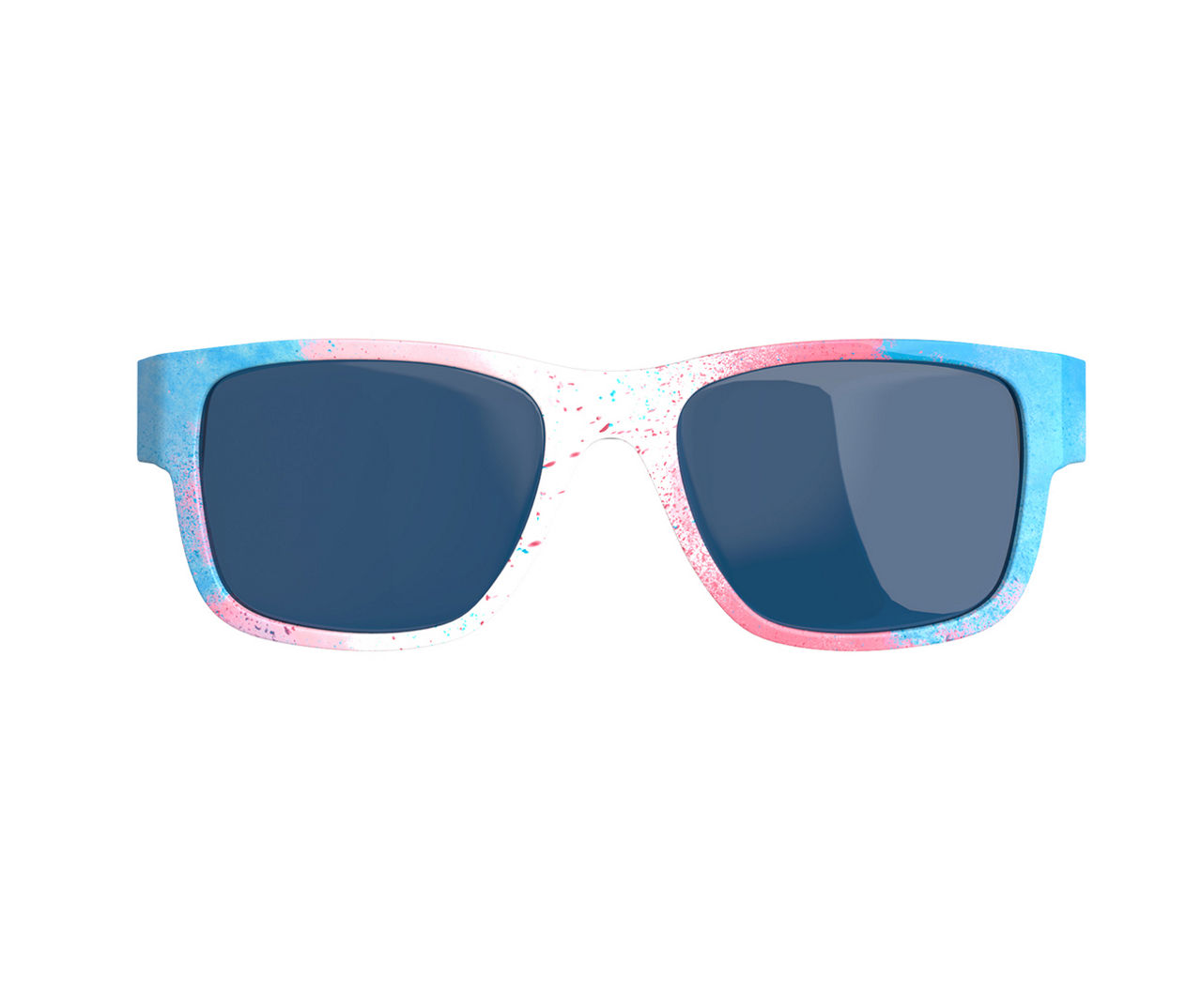 Trans Flag Splash Bluetooth Speaker Sunglasses