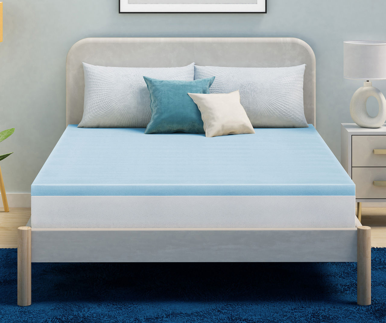 Big lots queen 2024 mattress topper