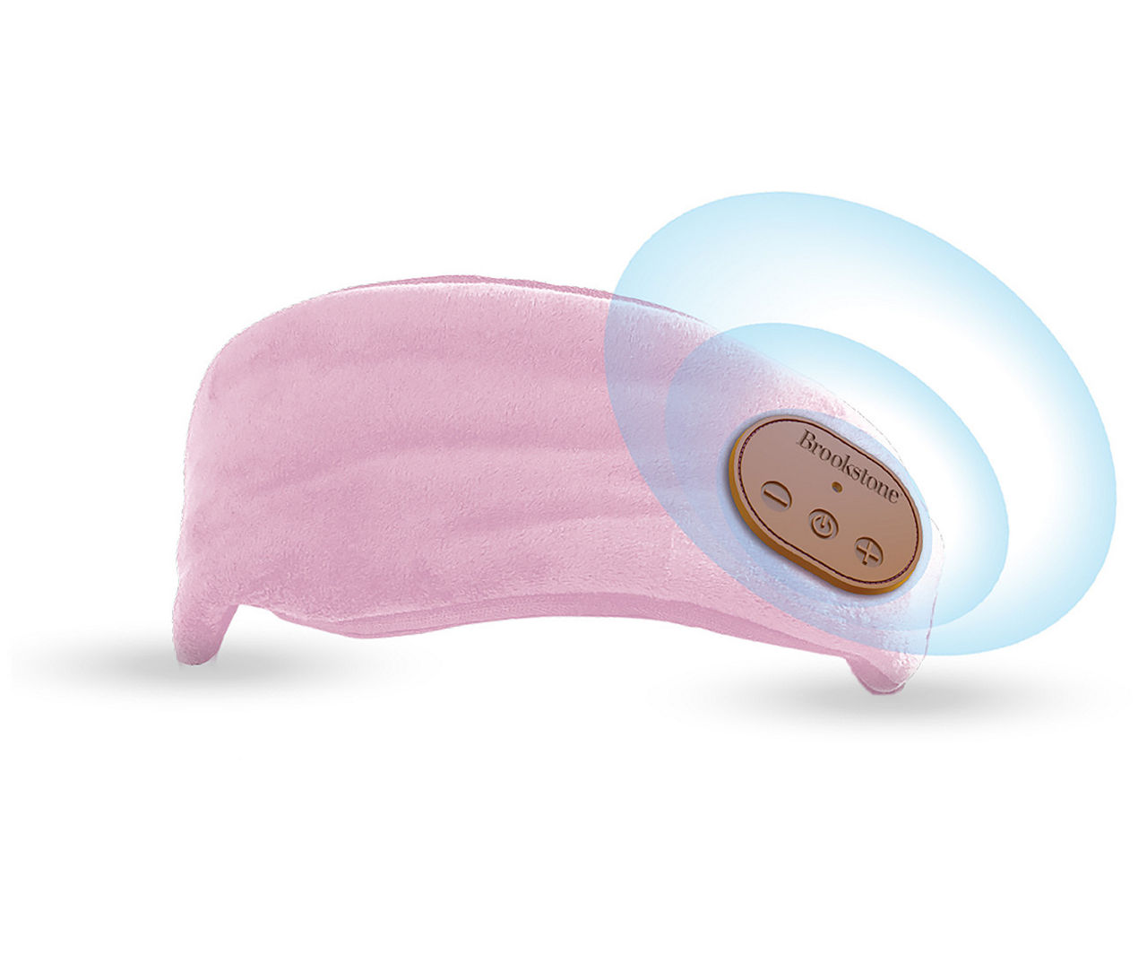 Pink Plush Sleep Mask with Bluetooth Speaker Big Lots