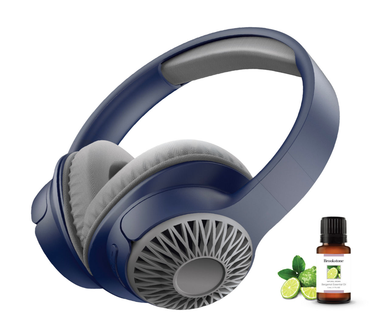 Blue Aroma Essential Oil Wireless Headphones