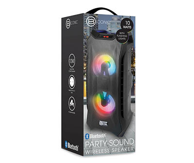Black Party-Sound LED Wireless Speaker