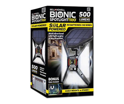 Bionic Solar Spotlight Trio
