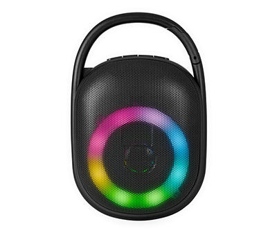 Black LED Clip Wireless Speaker