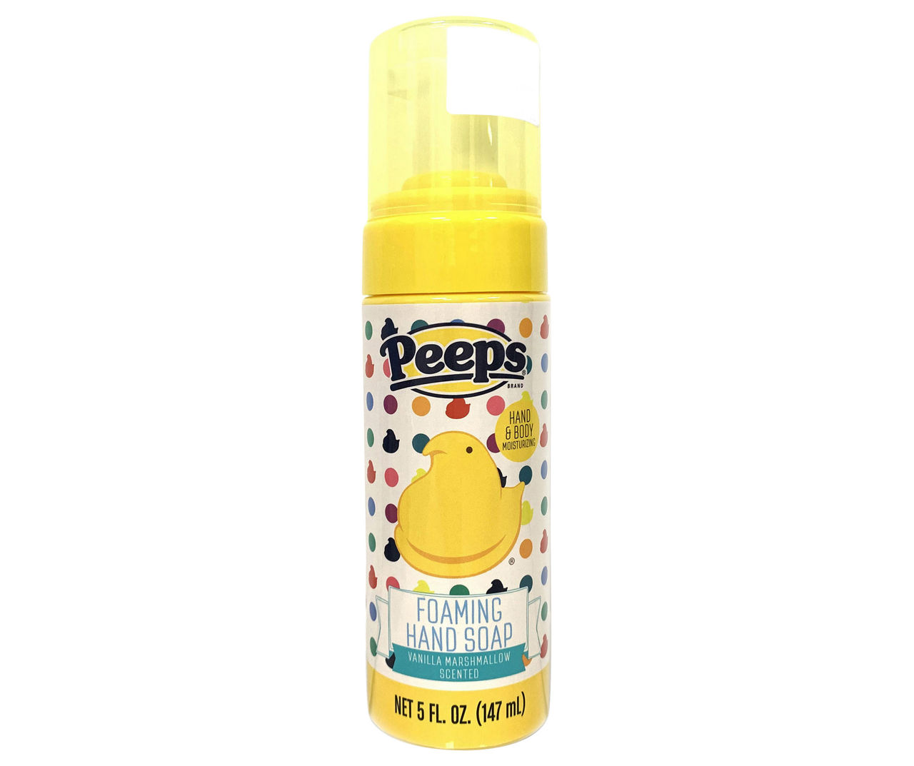 Peeps Yellow Vanilla Marshmallow Foaming Hand Soap, 5 Oz. Big Lots