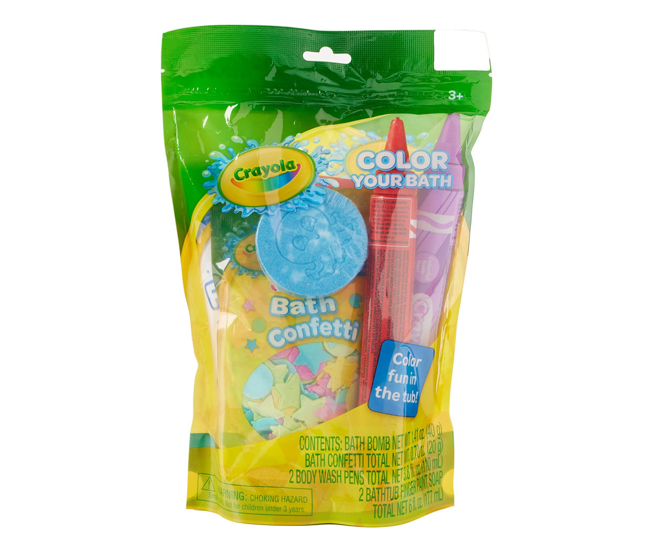 Crayola Color Your Bath 6-Piece Set | Big Lots