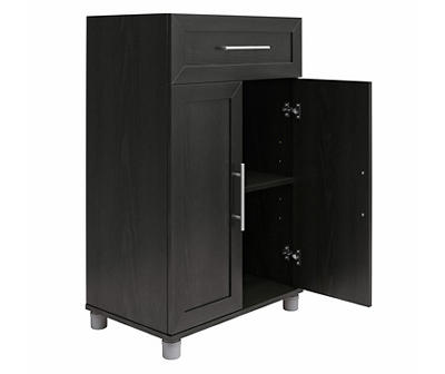 Evolution Camberly Black Oak 2-Door Storage Cabinet