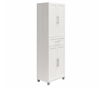 Evolution Camberly Ivory Oak 4-Door Storage Cabinet