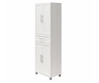 Evolution Camberly Ivory Oak 4-Door Storage Cabinet