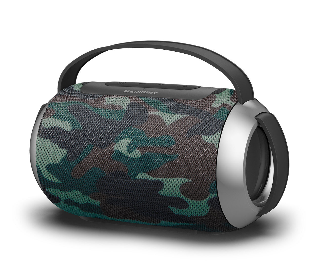 Merkury - Black Flashlight & Bluetooth Speaker