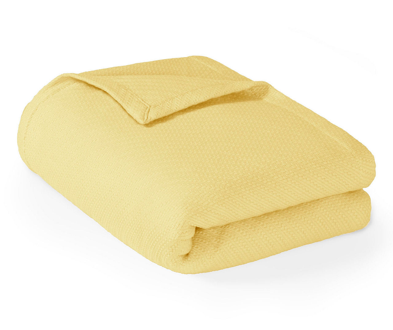 Liquid Cotton Yellow Textured Full Queen Blanket Big Lots