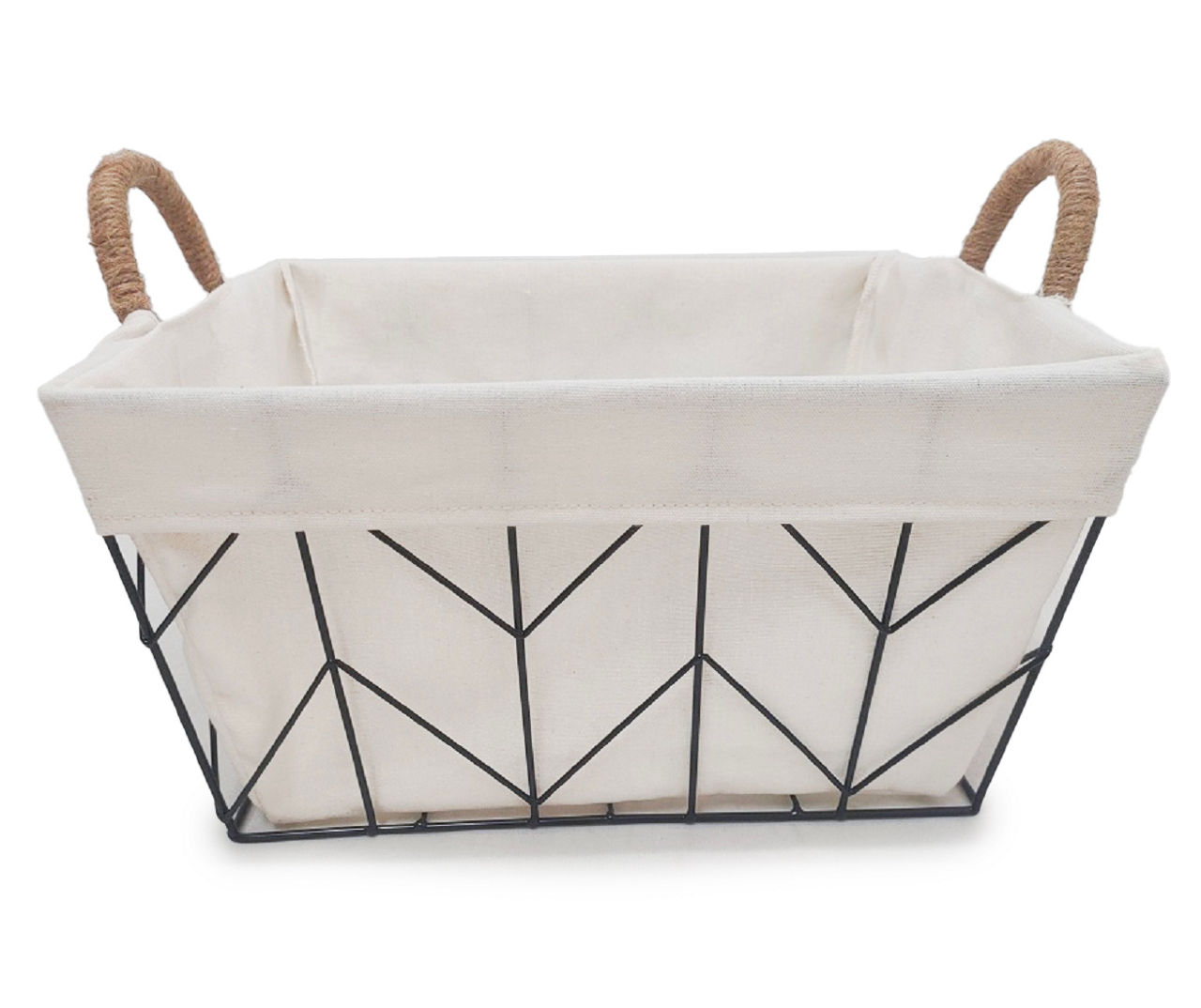 Wire basket with liner discount