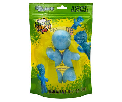 Blue Raspberry Scented Bath Bombs, 5-Pack