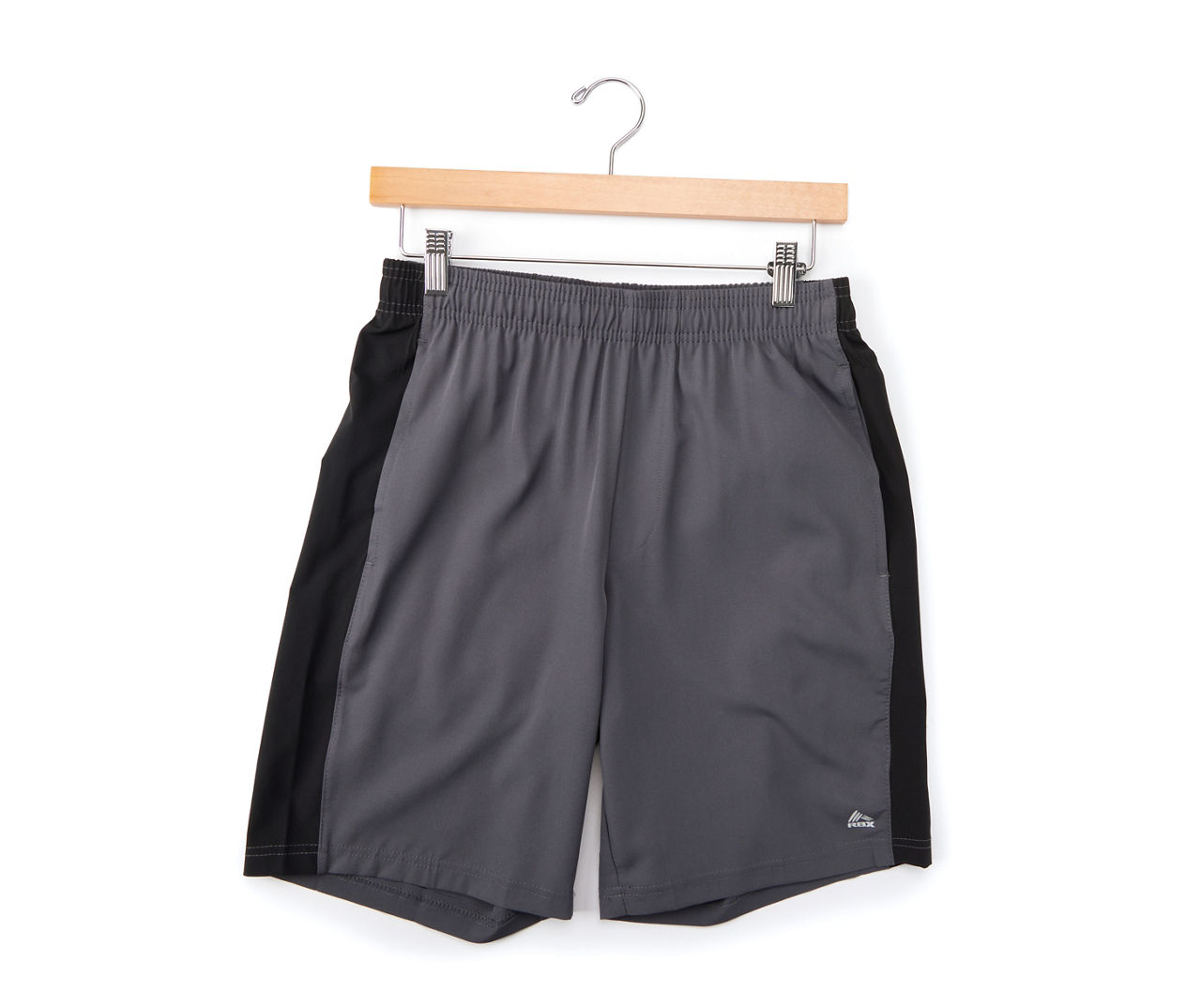 Black & Silver Boys PE Shorts
