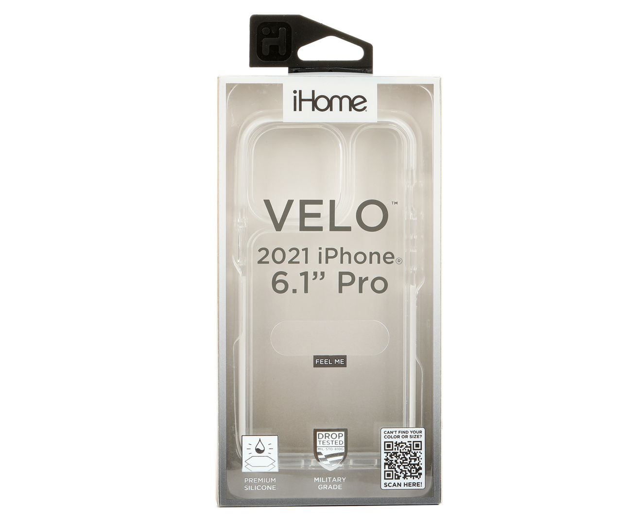 iHome Clear Velo iPhone 12/12 Pro Case