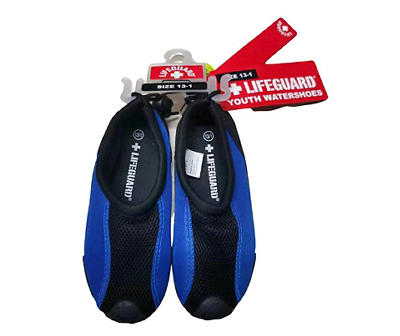 Lifeguard Toddler Blue & Black Water Shoe