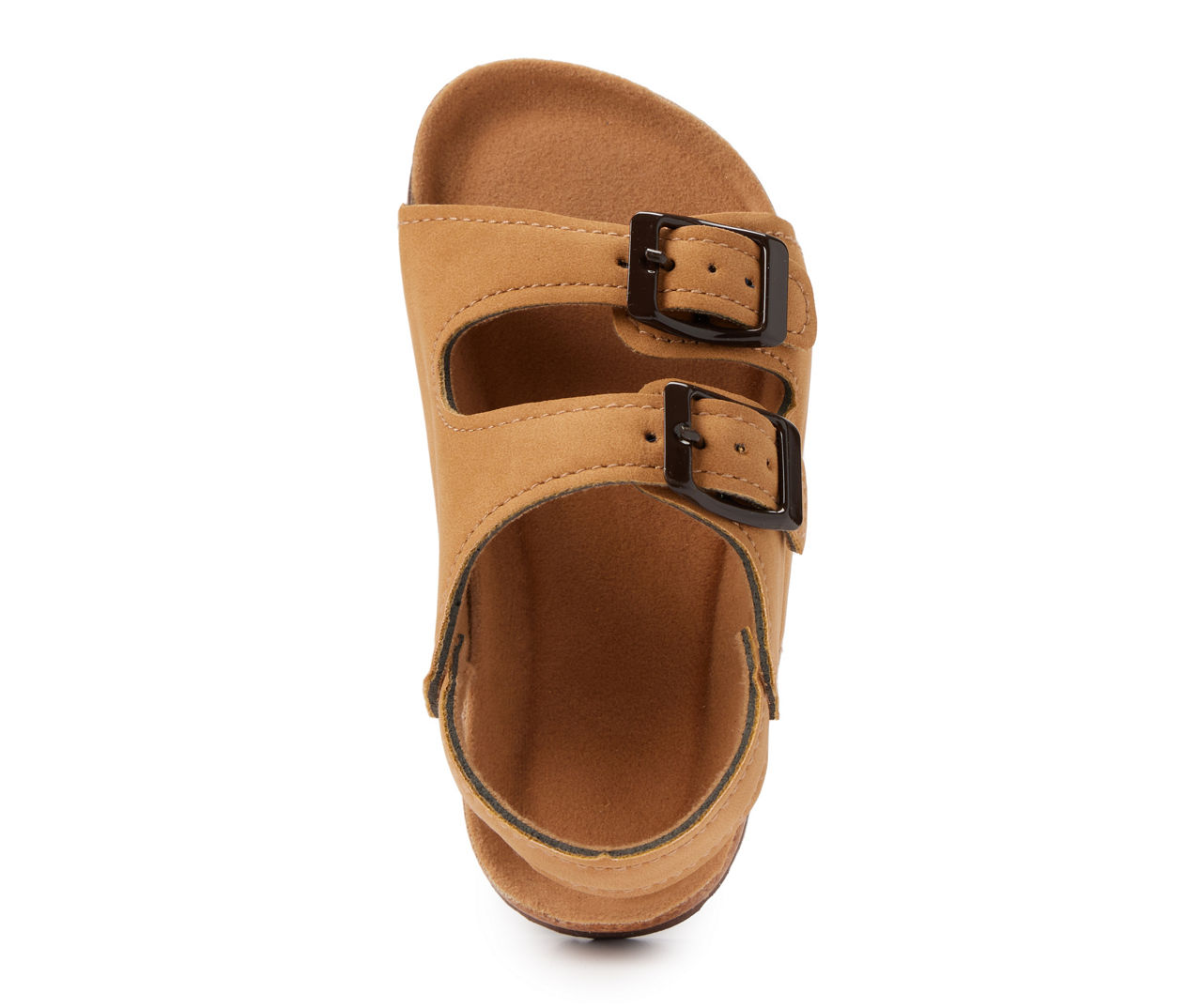 Toddler Tan Double Buckle Heel Strap Sandal Big Lots