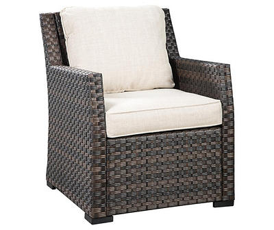 Easy Isle Wicker Cushioned Patio Lounge Chair