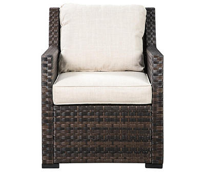 Easy Isle Wicker Cushioned Patio Lounge Chair