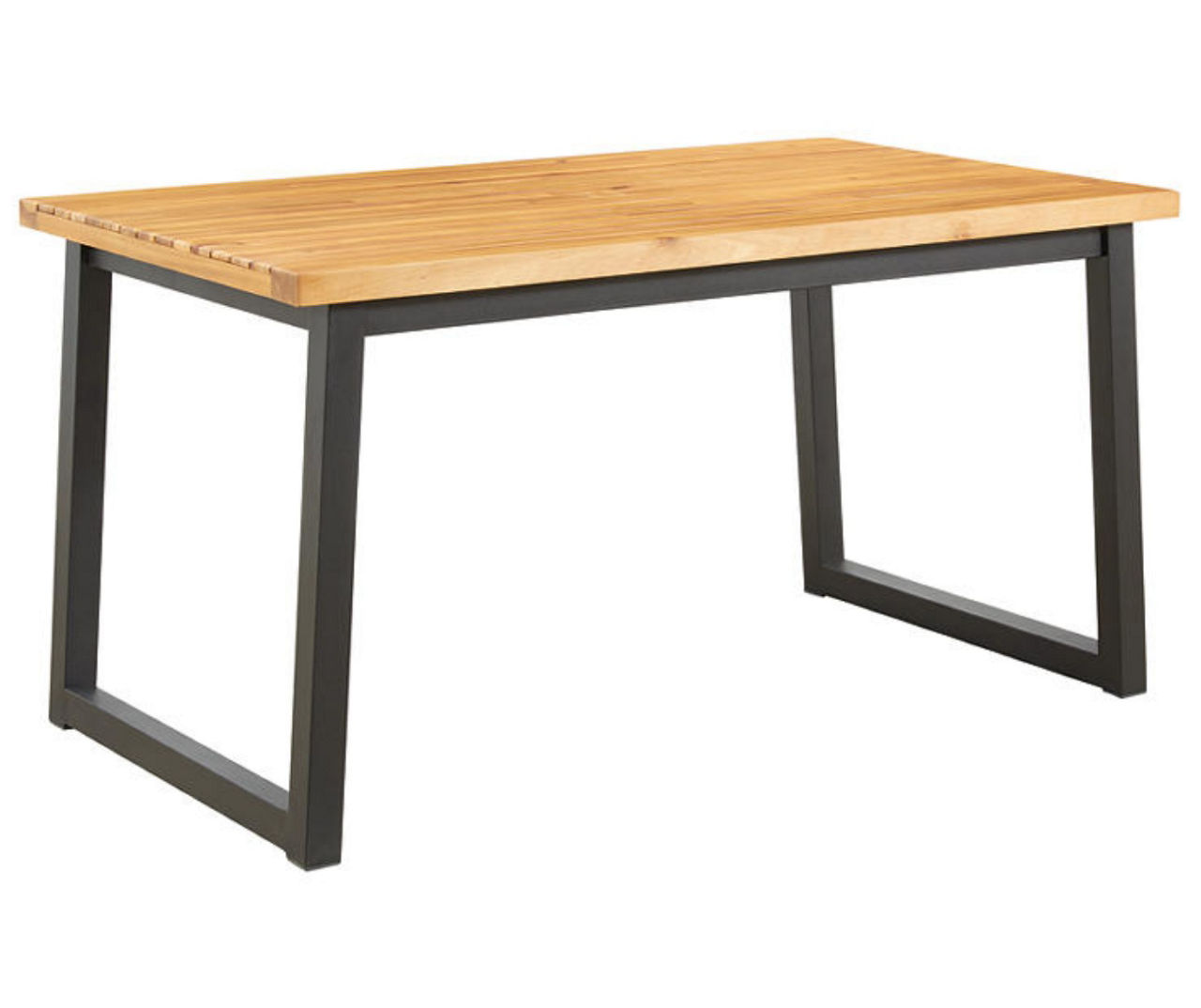 Town Wood 3-Piece Patio Dining Table Set