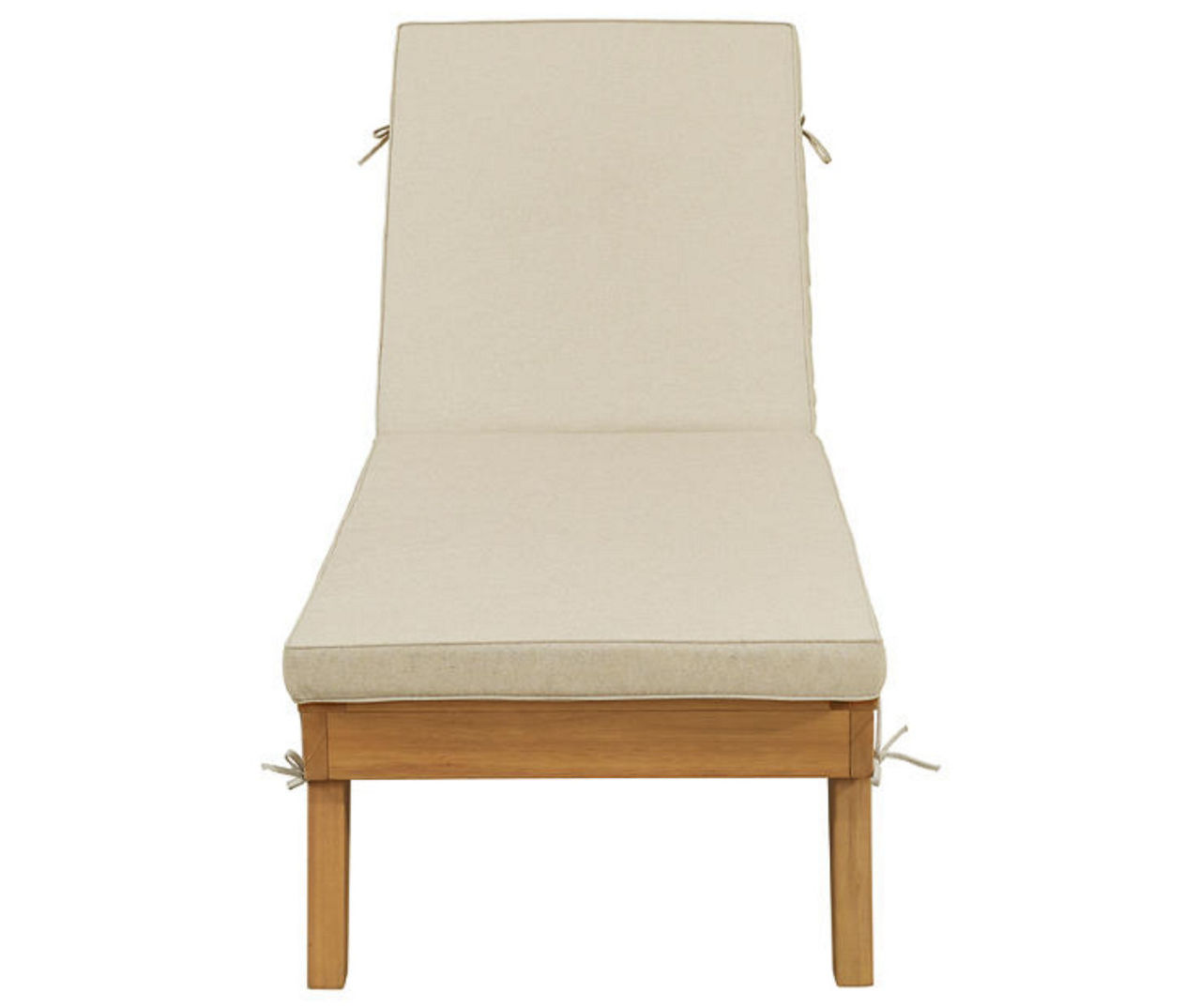 Signature Design By Ashley Byron Bay Wood Cushioned Patio Chaise