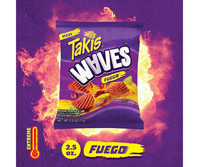 Waves Fuego Chips, 2.5 Oz.
