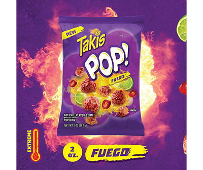 Pop! Fuego Ready-To-Eat Popcorn, 2 Oz.