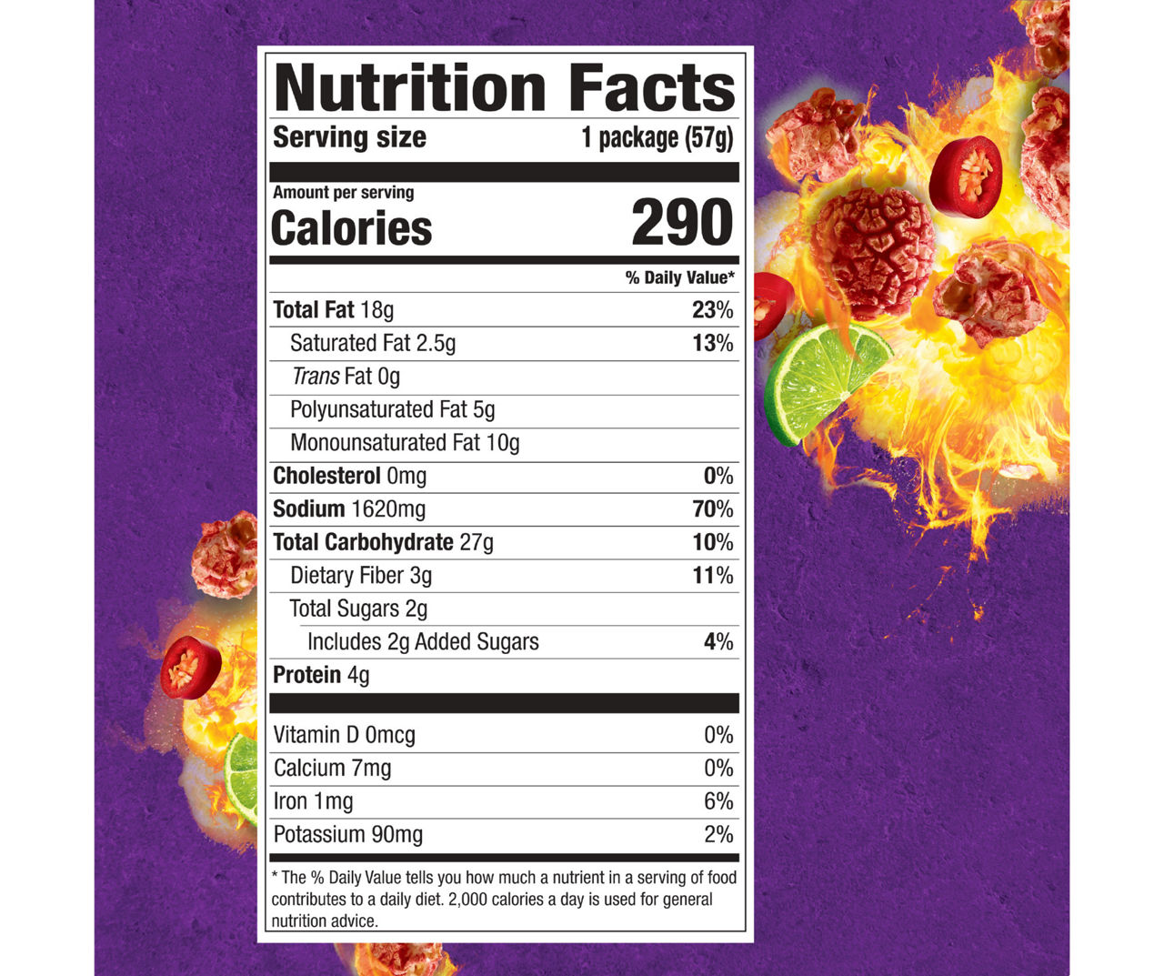 Pop! Fuego Ready-To-Eat Popcorn, 2 Oz.