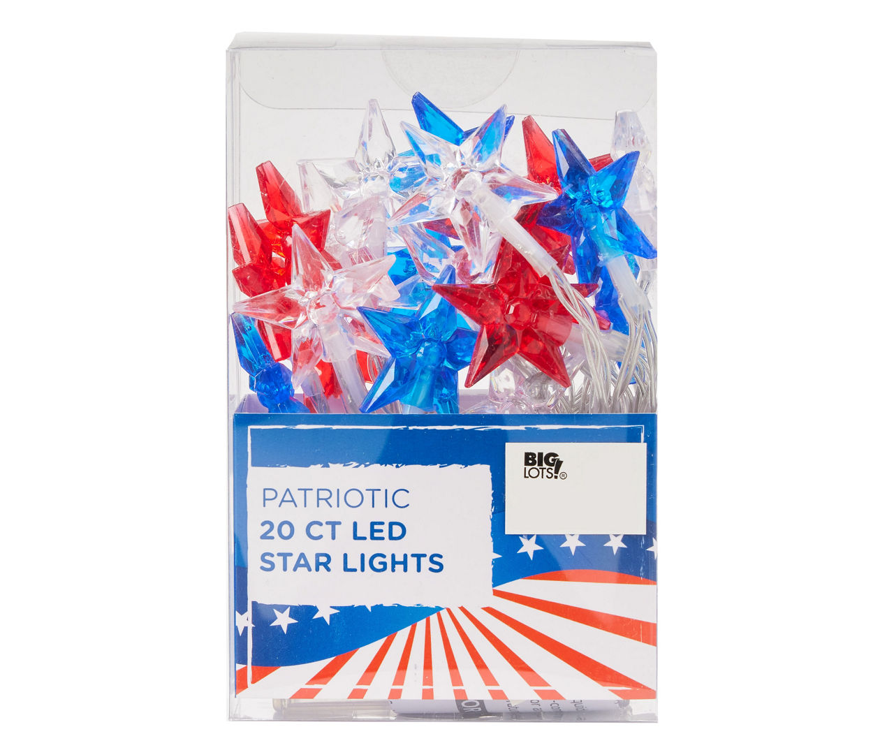 Red White Blue Lightning 12x12 –