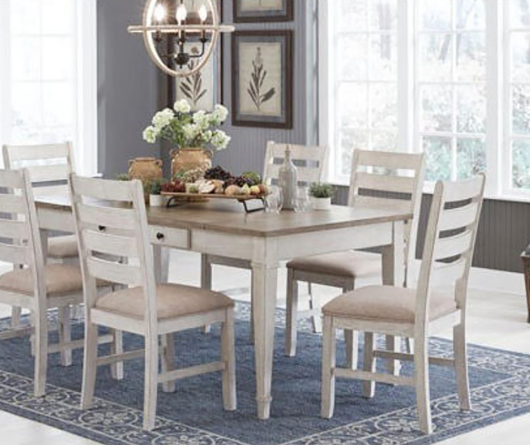 Ashley furniture 7 piece dining online set