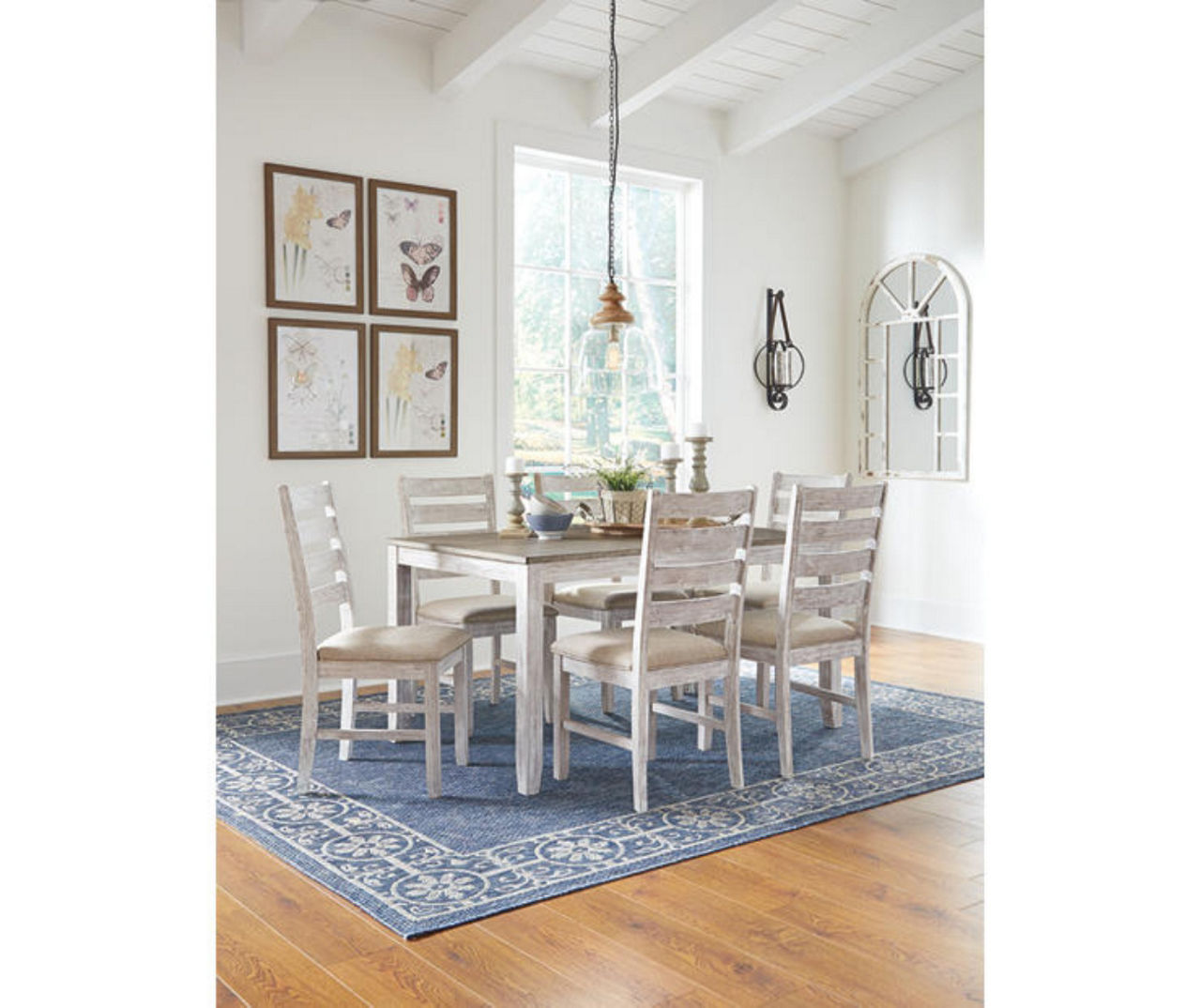 Signature Design By Ashley Nutley 7-Piece Dining Set | Big Lots