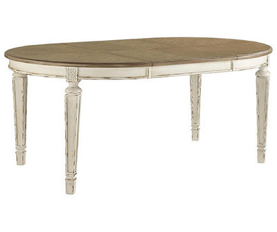 Raelyn Oval Extension Leaf Dining Table
