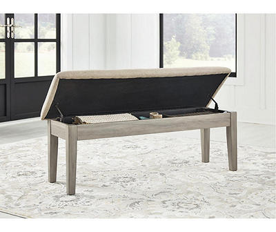Parellen Upholstered Storage Dining Bench