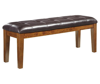Ralene Faux Leather Dining Bench