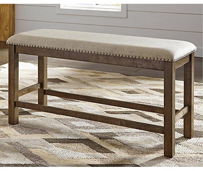 Moriville Upholstered Counter-Height Dining Bench