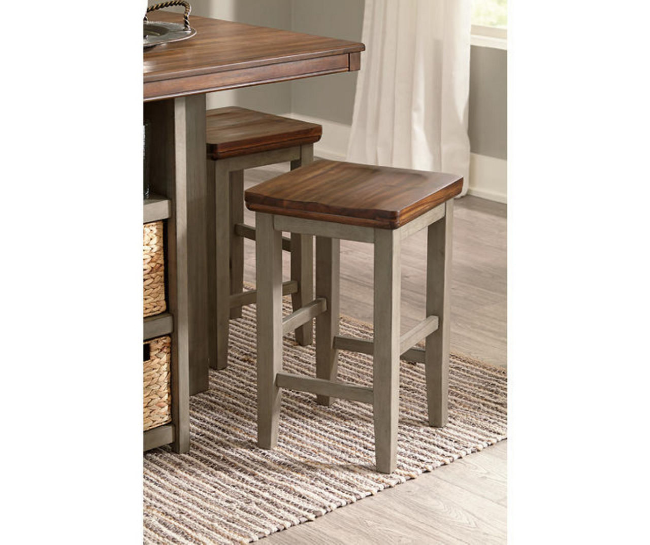 Signature Design By Ashley Lettner 5 Piece Counter Height Storage