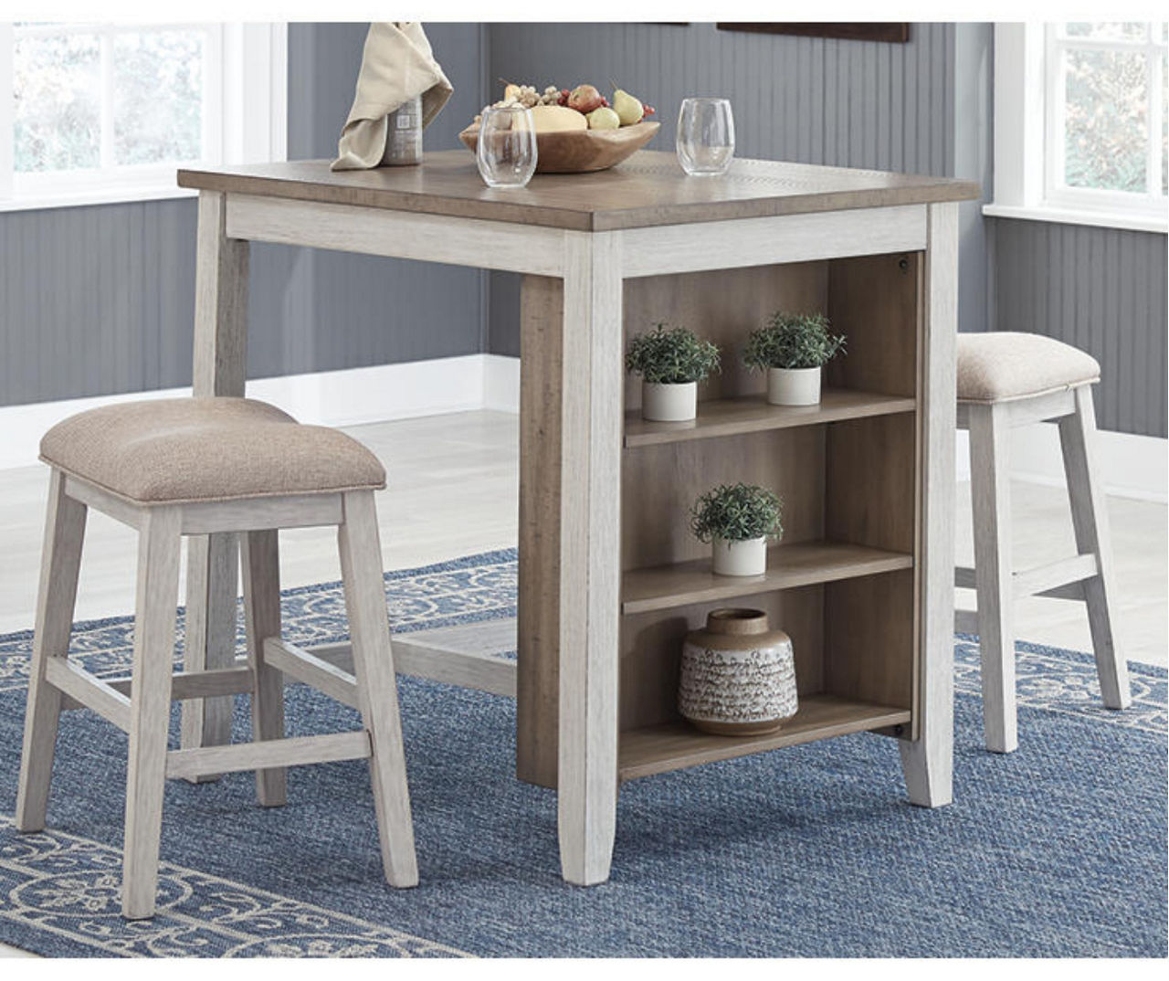 Ashley 3 discount piece dining set