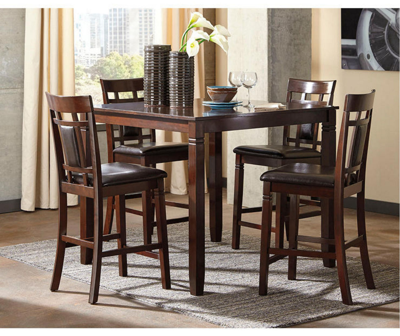 Big lots counter height outlet table and chairs