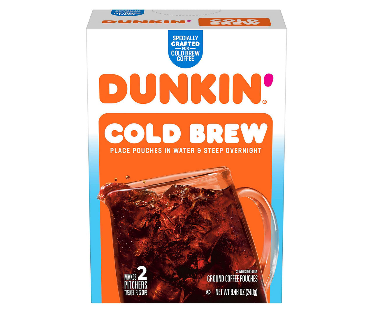 Dunkin Donuts Cold 10-Pack Single Serve Brew Cups