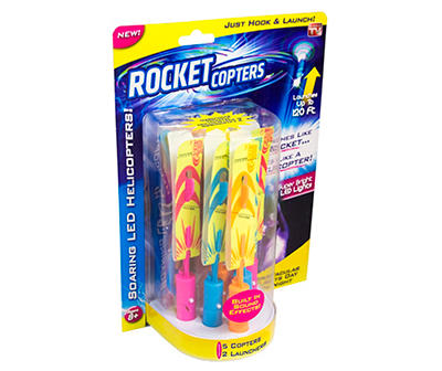7-Piece Rocket Copter Set