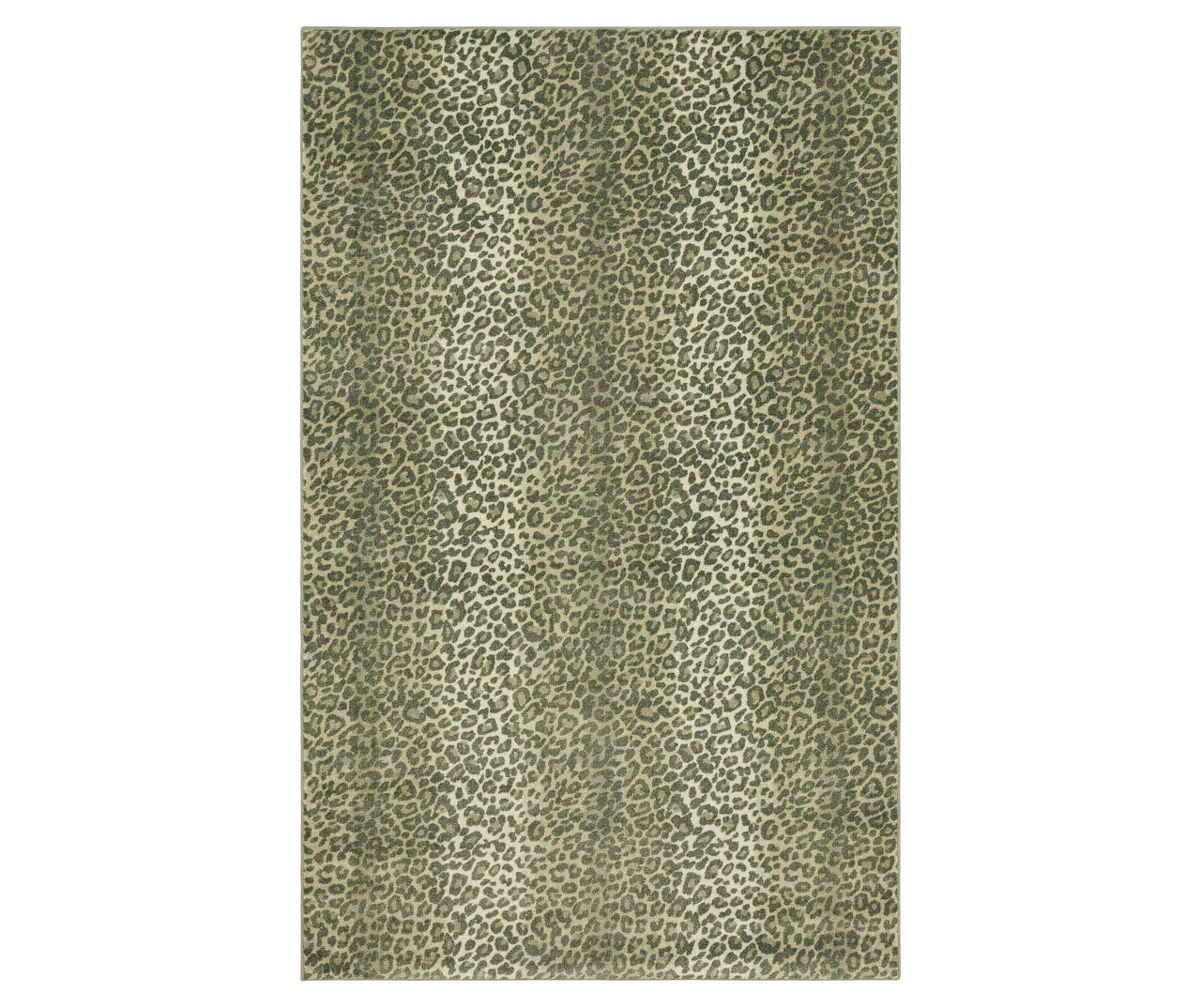 Mohawk Mohawk Gray & Tan Leopard Print Area Rug Big Lots