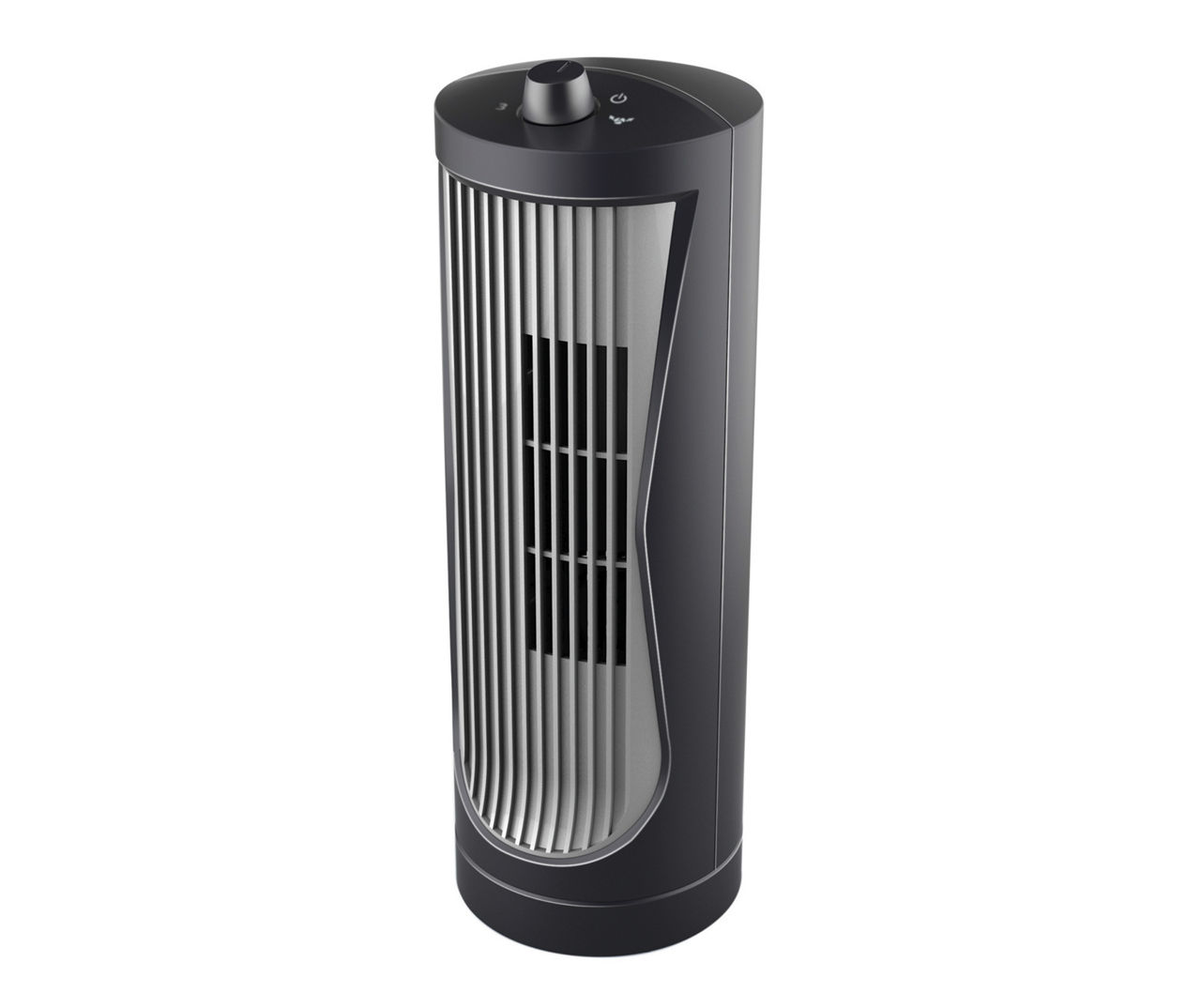 Comfort Zone 12" Black Desktop Oscillating Tower Fan Big Lots