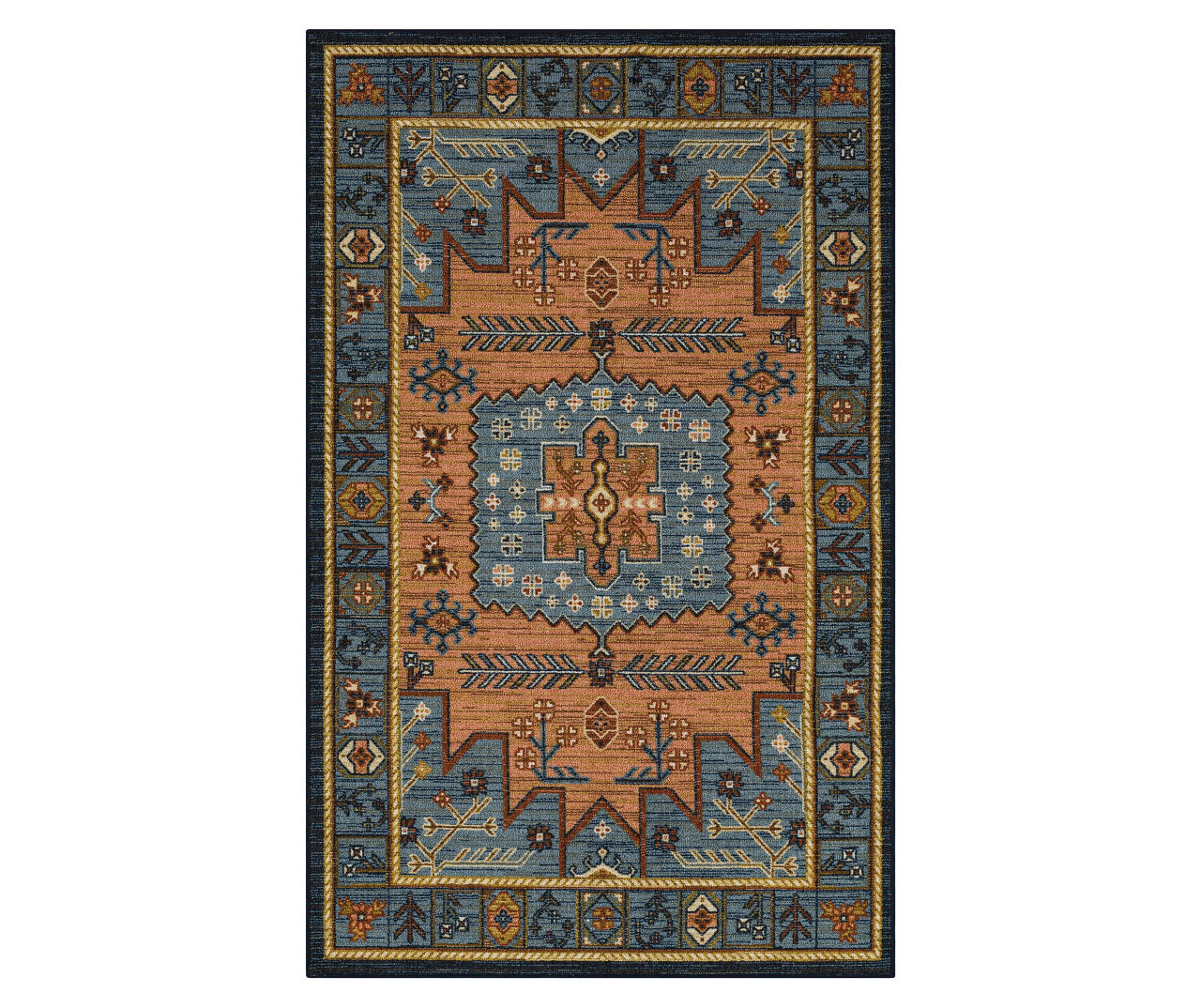 Mohawk Mohawk Home Kenbridge Blue Area Rug Big Lots